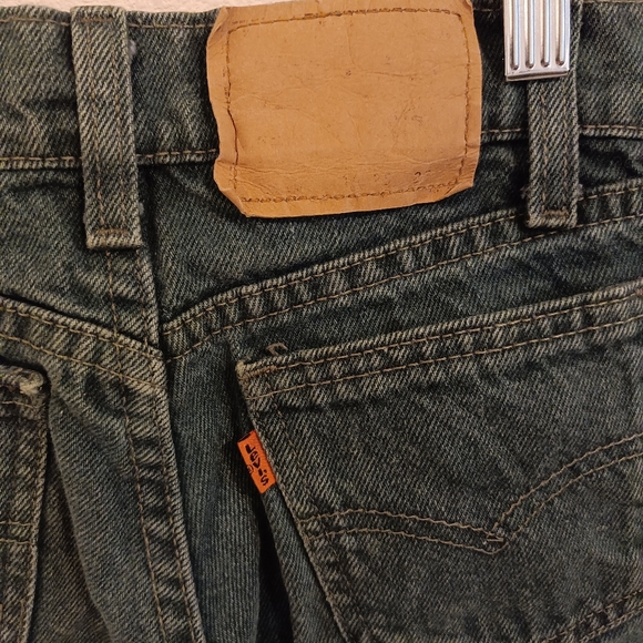 Children's Levi's Green Size 10 - Picture 3 of 4